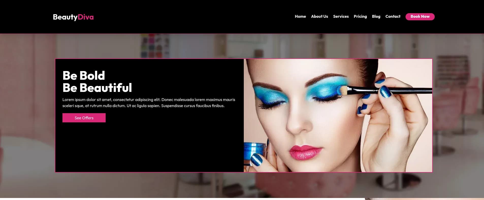 Beauty Salon  Platform